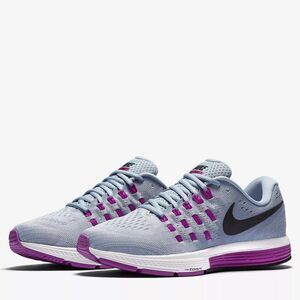 Nike Women's Air Zoom Vomero Running Shoes Size 9.5 US 41.5 EUR Grey Violet NEW
